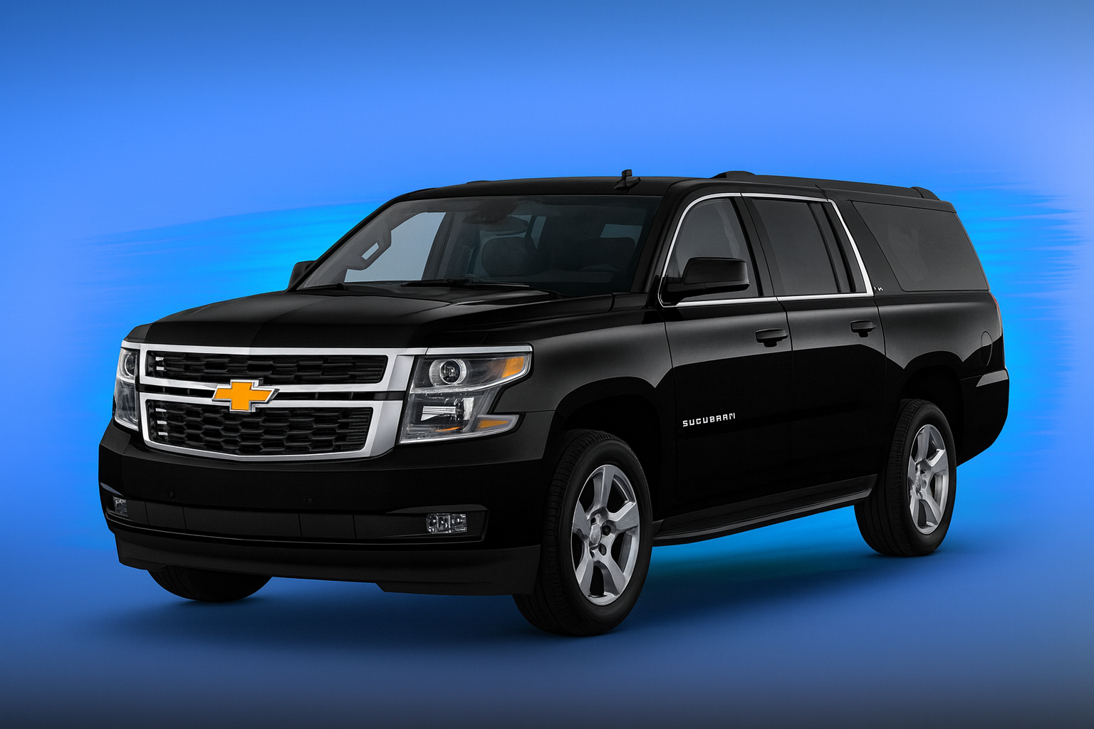 SUV Premium Blanca — Vista frontal